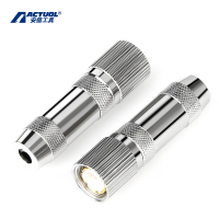 安信 L9头 L9-J-2-1 2M头 E1西门子接线端子 DDF射频线插头同轴SYV-75-2-1电缆连接器 10个装