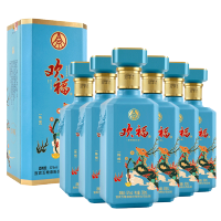 五粮液股份 欢福陈酿 浓香型白酒 52度 500ml*6整箱装