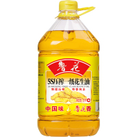 鲁花 5S压榨一级花生油5L食用油