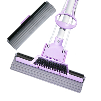 妙洁 带刷海绵拖把