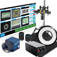 入门工业机器视觉检测CCD相机镜头光源成套装打包学尺寸距离外观