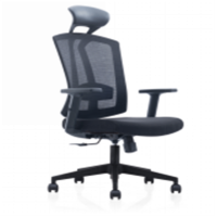 京泰办公转椅(带头枕)规格675*695*1180-1275 (单位:把)黑色