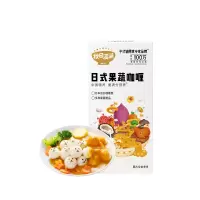秋田满满日式果蔬咖喱100g 儿童黄咖喱不辣日式咖喱酱调味料调味酱拌饭料享宝宝食谱