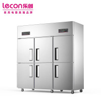 乐创(lecon) 六门冰柜:LC-LMBG01双温