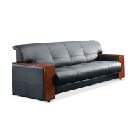 雅派办公家具 2000*880*850 三人沙发(单位:张) 黑色