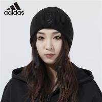 adidas阿迪达斯男帽女帽2021冬季新款运动帽户外潮流时尚保暖休闲针织毛线帽绒线帽子GU0094 GU0094 OS