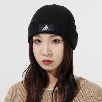 adidas阿迪达斯网男帽女帽 2021冬季运动帽时尚出行保暖休闲针织绒线帽GS2101 GS2101 OSFM