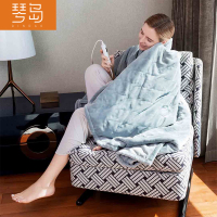 琴岛美式电热多用盖毯160*130cm 暖身毯护膝毯电热被子TK160*130-1sx