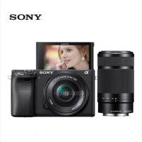 索尼 Alpha 6400/ILCE-6400L/A6400/a6400微单数码相机16-50+55-210双镜头套