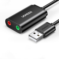 宝工USB声卡外置型、无需安装驱动