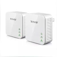 腾达(Tenda)P202套装电力猫IPTV电视免布线连接200M电力线家用路由器 增强穿墙WiFi大户型