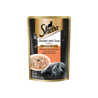 希宝成猫宠物零食鸡肉吞拿鱼口味浓汤软包罐头 70g*12