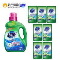 超能洗衣液9斤组合套装
