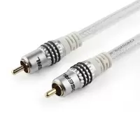 秋叶原 数字音频同轴线 低音炮线发烧级SPDIF5.1声道电视连接功放音箱线15米