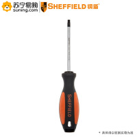 钢盾(SHEFFIELD) 双色柄花型螺丝刀 S056308 T30*100mm
