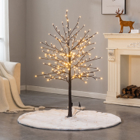 墨斗鱼圣诞节装饰发光圣诞树 布置新年摆件