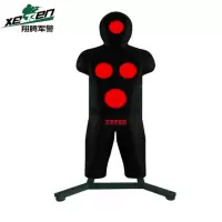 xeTen JD-008 训练便携式人形靶可移动可固定移动人型靶