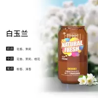 香百年固体车载香薰汽车香水车用香氛车内古龙海洋香膏净味除味剂 可乐罐二代Z322 白玉兰