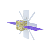 仿真系统模型集 三维仿真系统模型卫星