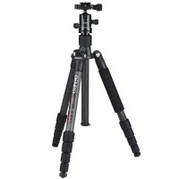 C1690TB0 单反三脚架 碳纤维 反折 佳能尼康单反相机三角架云台