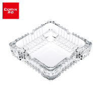 齐心(COMIX) 透明玻璃烟灰缸 YG01 小号 (计价单位:个)YG01透明