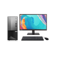 联想 扬天台式机 M4900ts 21.5英寸显示器 I5-10400 8G 1T 集显 无光驱 Win10