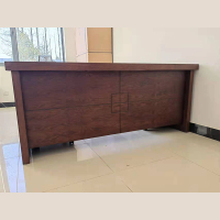 广东博奥白蜡木办公桌写字台书桌1.8米