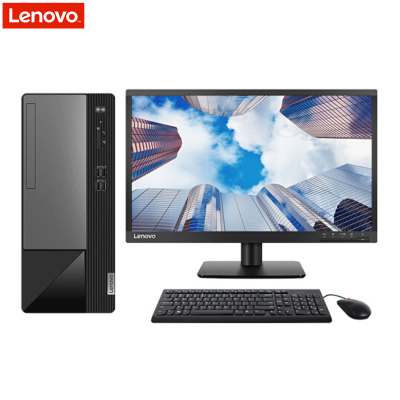 联想(Lenovo)扬天M590 商用台式电脑 21.5英寸屏(R5-5600G 8G 1T 无光驱 W10H)