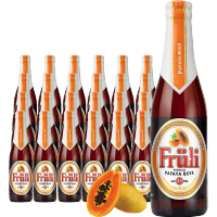 比利时芙力木瓜啤酒进口精酿Fruli水果330ml24瓶整箱