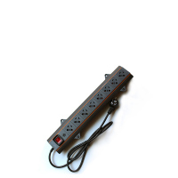 图腾(TOTEN)PDU机柜插座 8位10A电源分配器 (分配单元 工业插座 插线板 连接器 带开关1.8米线 )