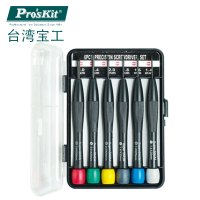 宝工(Pro'sKit) 彩头一字钟表起子(6支组) YX