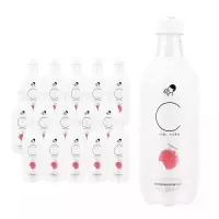 喜茶无糖气泡水海盐荔枝味500ml
