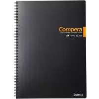 齐心(COMIX) CPA4807 Compera双螺旋PP面本 A4 80张 配 (计价单位:本)CPA4807配
