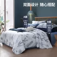梦洁(MENDALE) 法兰绒多功能毛毯 贝加尔湖畔 玻尿酸亲肤枕(单枕) 颜色 X 2