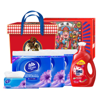 元旦400档套餐2(坚果组合+饼干糕点组合+洗衣液+抽纸)