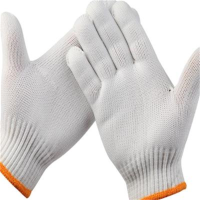 领荣 白色线手套 200双装