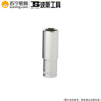 波斯工具(BOSI TOOLS) 12.5mm系列镜面长套筒 BS365124A 24mm 六角 (10只装)