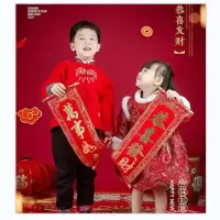 安雅(anya)恭喜发财万事如意对联