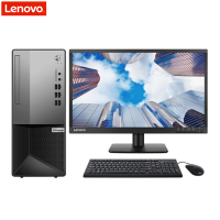 联想(Lenovo)扬天M4900t 商用台式电脑 23英寸屏I5-10400 4G 256G固态 无光驱 W10H
