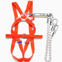 芯讯徵 高空作业安全带 防坠落双绳双背工地安全带 ZX-AQD-2