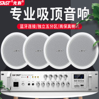 囍诺先科SA-1 吸顶喇叭套装120W蓝牙功放+3个5寸吸顶喇叭