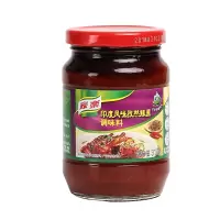 家乐印度风味孜然辣椒酱调味料310g 1*12瓶/件