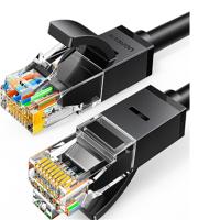 绿联六类网线 黑色 26AWG 1米 NW102