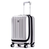 法国大使 拉杆箱可扩容行李箱男女登机箱万向轮旅行箱TSA密码箱 20英寸