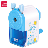 得力 0641 削笔机 铅笔削笔器/卷笔刀/转笔刀 蓝色 单位:个
