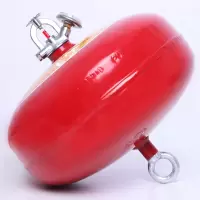 星浙安 灭火器 灭火球 4公斤干粉灭火器装置 悬挂式灭火器 商用家用干粉灭火器4kgABC悬挂
