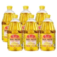 鲁花5S压榨一级花生油1.8L*6 纯正特香食用油整箱