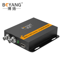 博扬(BOYANG)视频光端机 光纤视频信号转换器 HDMI转3G/HD/SDI 光纤收发器 一台 BY-3G-MISD