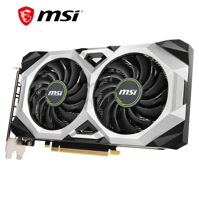 微星(MSI)万图师 GeForce RTX 2060 VENTUS 12G OC 超频版 电竞游戏设计专业电脑显卡