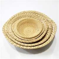 丽俬佳砂锅蓝煲托(粗藤编)7.5寸 单位:个